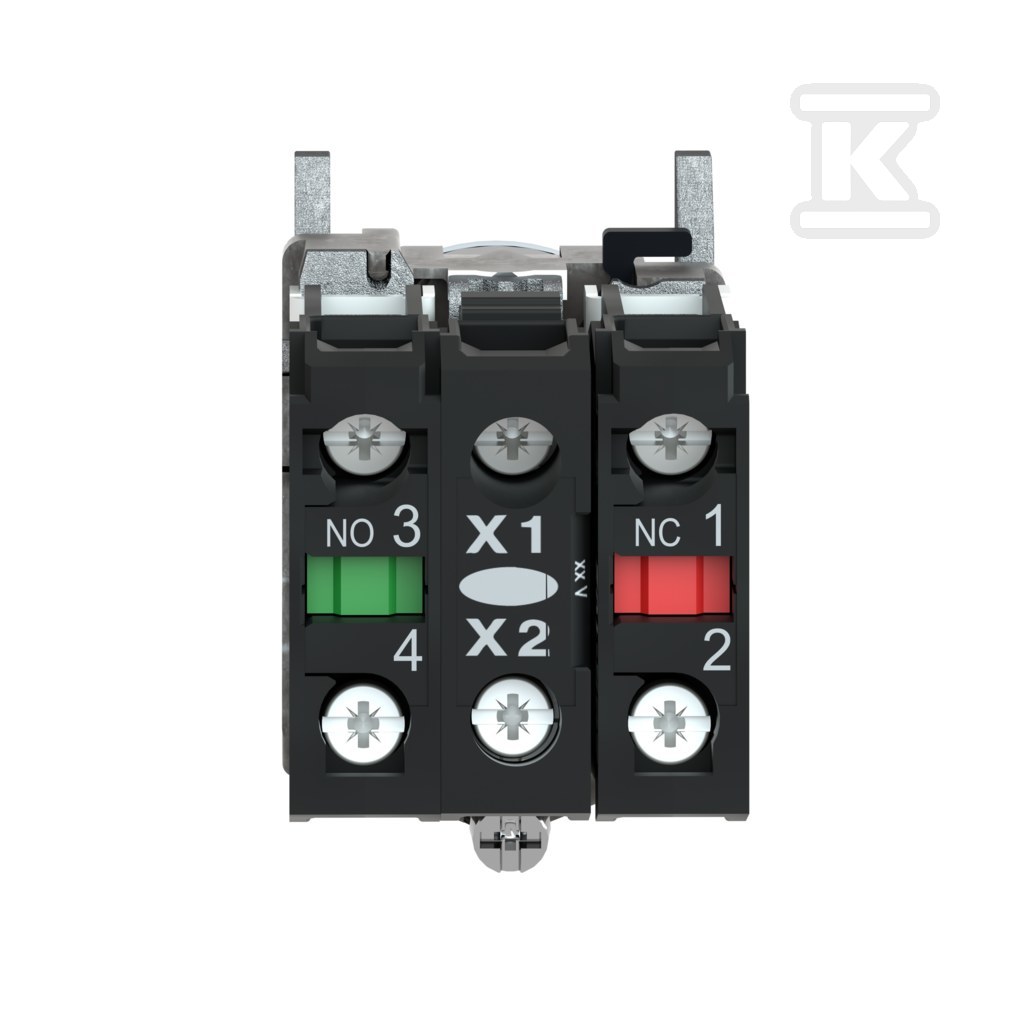 Botão plano azul LED 230/240V Harmony - XB4BW36M5